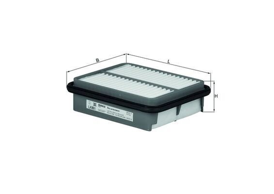MAHLE LX 861 Air Filter
