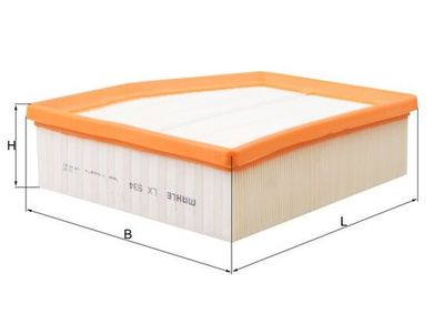 Air Filter MAHLE LX 934