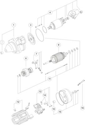 Starter MAHLE MS 280