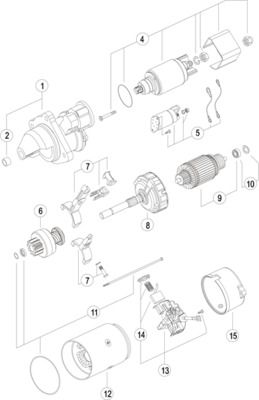 Starter MAHLE MS 34
