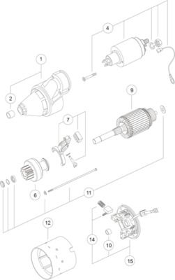 Starter MAHLE MS 414
