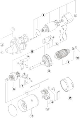 Starter MAHLE MS 446