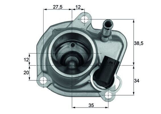 MAHLE TI 29 87 Thermostat, coolant