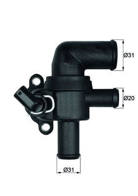 MAHLE TI 53 90 Thermostat, coolant