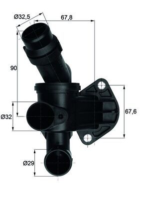 MAHLE TI 7 87 Thermostat, coolant