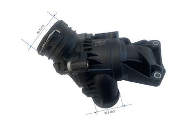 Thermostat, coolant MAHLE TM 101 103D
