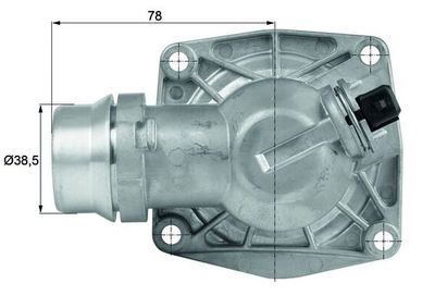 Thermostat, coolant MAHLE TM 16 105