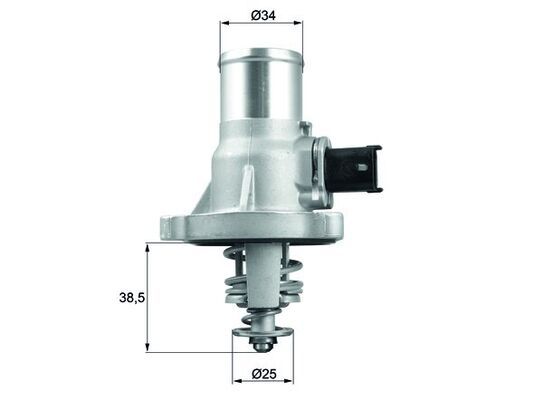 MAHLE TM 41 105 Thermostat, coolant
