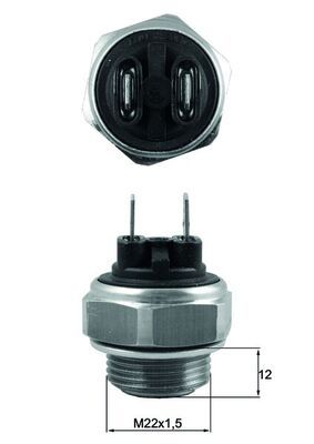 MAHLE TSW 63 Temperature Switch, radiator fan