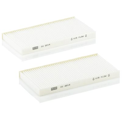 Filter, cabin air MANN-FILTER CU 2214-2