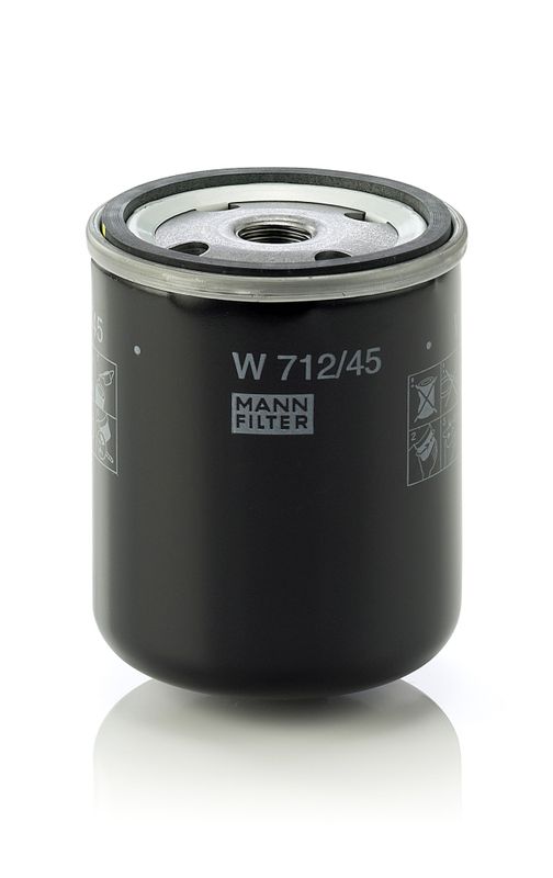 MANN-FILTER W 712/45 Hydraulic Filter, automatic transmission