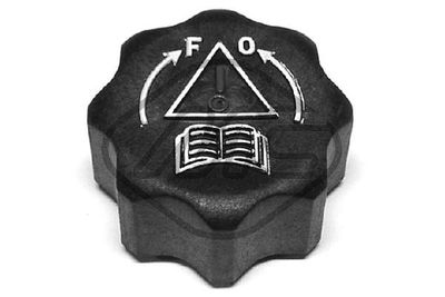 Cap, coolant tank Metalcaucho 03560