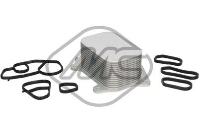 Oil Cooler, engine oil Metalcaucho 05740