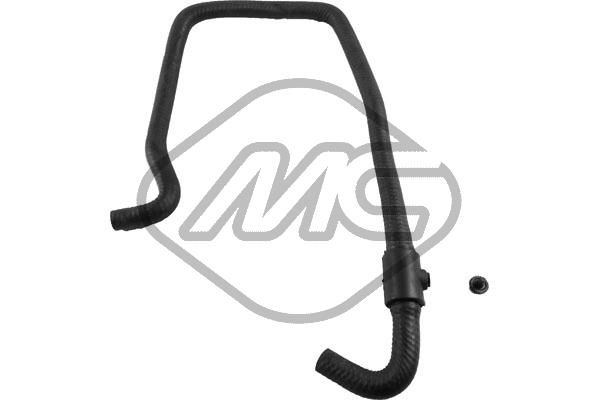 Metalcaucho 07677 Hose, heat exchanger (heating)