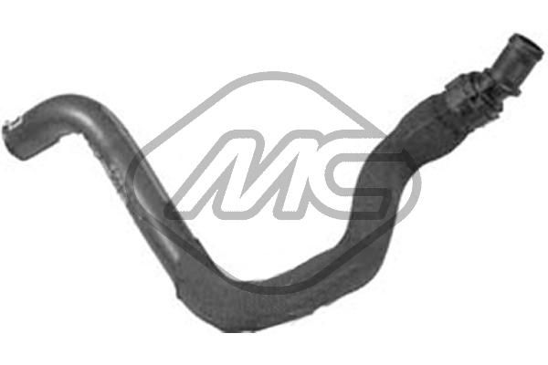 Metalcaucho 09157 Hose, heat exchanger (heating)