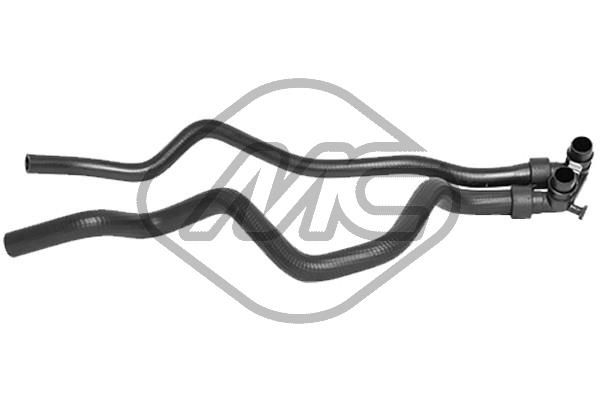 Metalcaucho 09205 Hose, heat exchanger (heating)