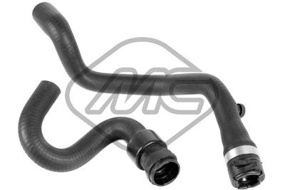 Hose, heat exchanger (heating) Metalcaucho 09343
