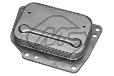 Oil Cooler, engine oil Metalcaucho 39093