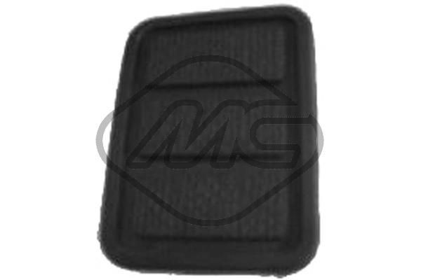 Metalcaucho 41821 Pedal Pad, clutch pedal