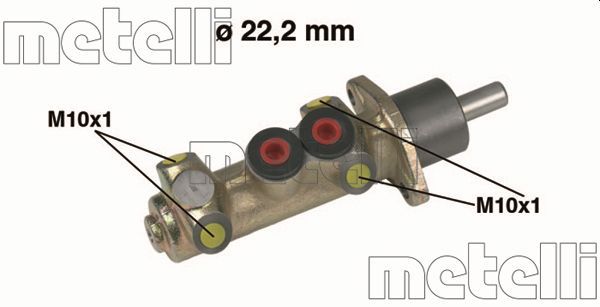 METELLI 05-0208 Brake Master Cylinder