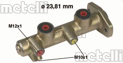 Brake Master Cylinder METELLI 05-0270