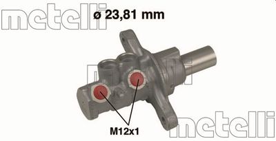 Brake Master Cylinder METELLI 05-0522