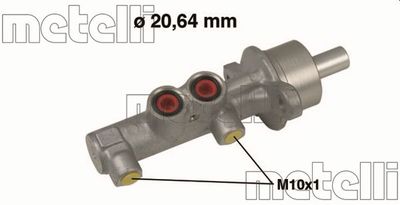 Brake Master Cylinder METELLI 05-0538