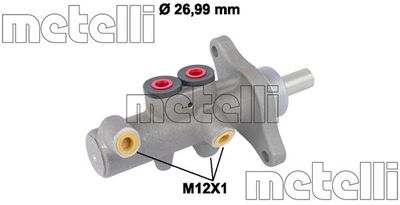 Brake Master Cylinder METELLI 05-0832