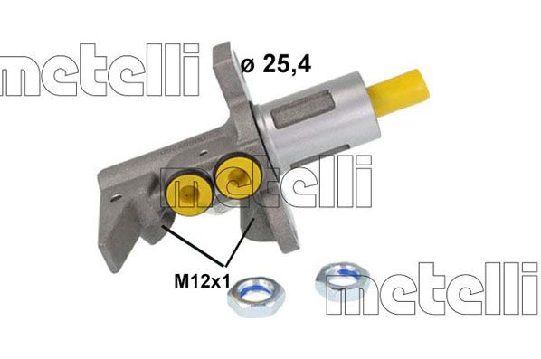 METELLI 05-0889 Brake Master Cylinder