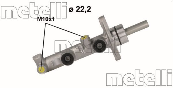 METELLI 05-1126 Brake Master Cylinder