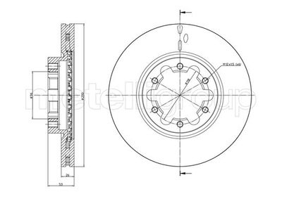 Brake Disc METELLI 23-1178