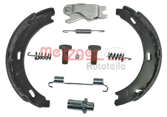 METZGER AUTOTEILE 0152009 Brake Shoe Set, parking brake