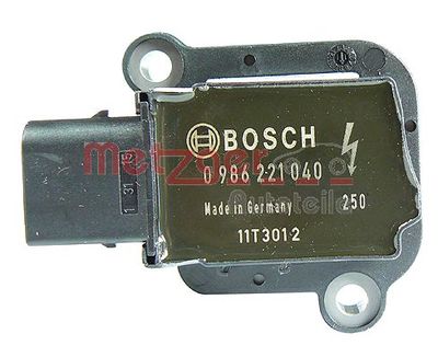 Ignition Coil METZGER AUTOTEILE 0880182