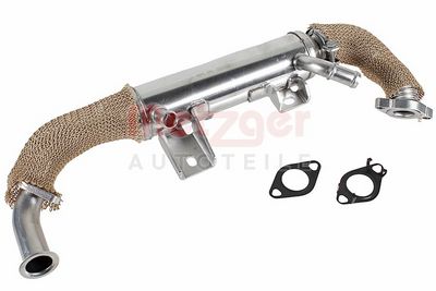 Cooler, exhaust gas recirculation METZGER AUTOTEILE 08920082