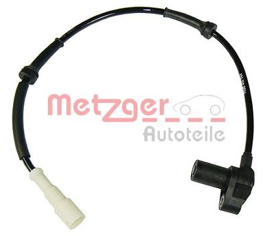 Sensor, wheel speed METZGER AUTOTEILE 0900398