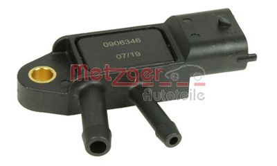 Sensor, exhaust pressure METZGER AUTOTEILE 0906346