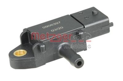 Sensor, exhaust pressure METZGER AUTOTEILE 0906397