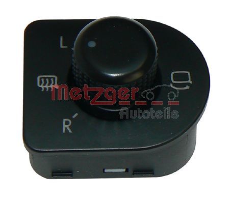 METZGER AUTOTEILE 0916065 Switch, exterior rearview mirror adjustment