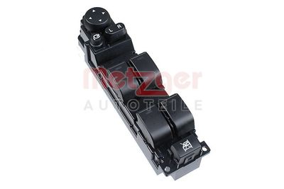 Switch, window regulator METZGER AUTOTEILE 09161004
