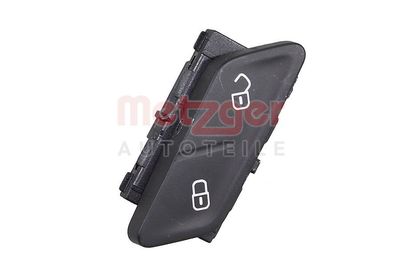 Switch, door lock system METZGER AUTOTEILE 09161132