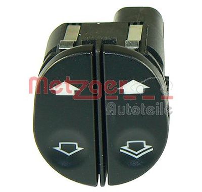 Switch, window regulator METZGER AUTOTEILE 0916207
