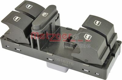 Switch, window regulator METZGER AUTOTEILE 0916376