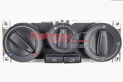 Control Element, heating/ventilation METZGER AUTOTEILE 0916722