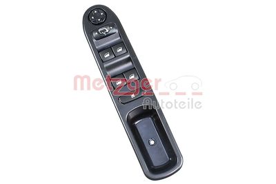 Switch, window regulator METZGER AUTOTEILE 0916933