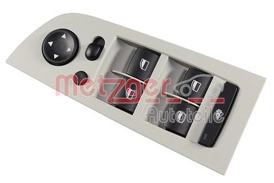 Switch, window regulator METZGER AUTOTEILE 0916967