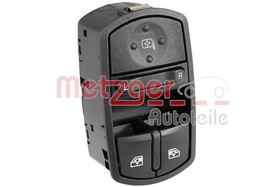 Switch, window regulator METZGER AUTOTEILE 0916984