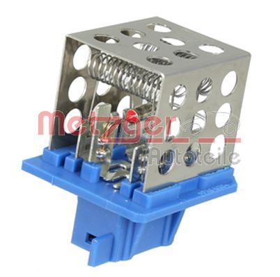 METZGER AUTOTEILE 0917112 Resistor, interior blower