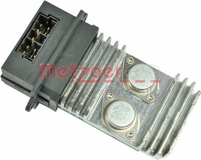 Resistor, interior blower METZGER AUTOTEILE 0917166