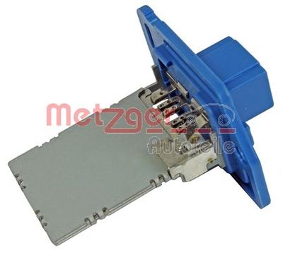 Resistor, interior blower METZGER AUTOTEILE 0917215