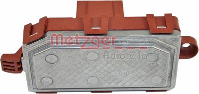 Regulator, interior blower METZGER AUTOTEILE 0917235